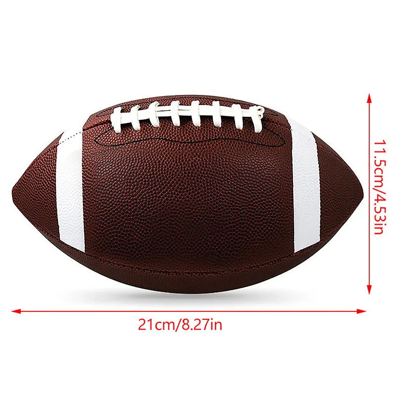 American Football Soccer Rugby Association Football Footy Ball Standard Size 8.5inch Sports Football For Men Women Children - Slobuy
