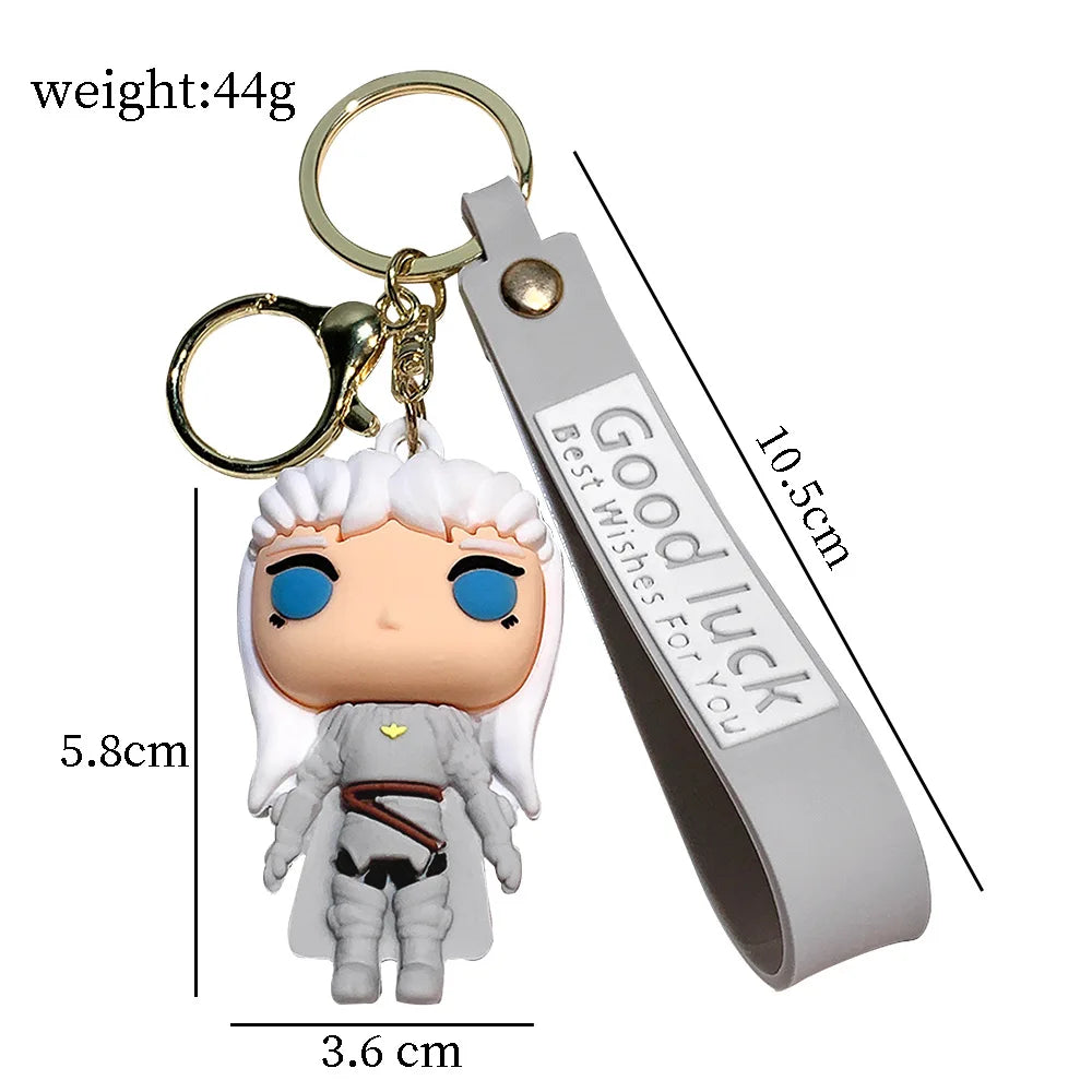 Amine Berserk Keychain Guts Berserk Figure Griffith Action Figure Model Cartoon Bag Doll Pendant Toys Gift - Slobuy