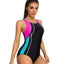 Anfilia One-Piece Swimsuits Women Sports Swimwear Sport Swimsuit Open Back Beach Wear Bathing Suit - Slobuy