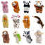Animal Hand Puppet Cat Dolls Plush Hand Doll Puppets for Telling Story Cartoon Plush Toys - Slobuy