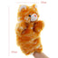 Animal Hand Puppet Cat Dolls Plush Hand Doll Puppets for Telling Story Cartoon Plush Toys - Slobuy
