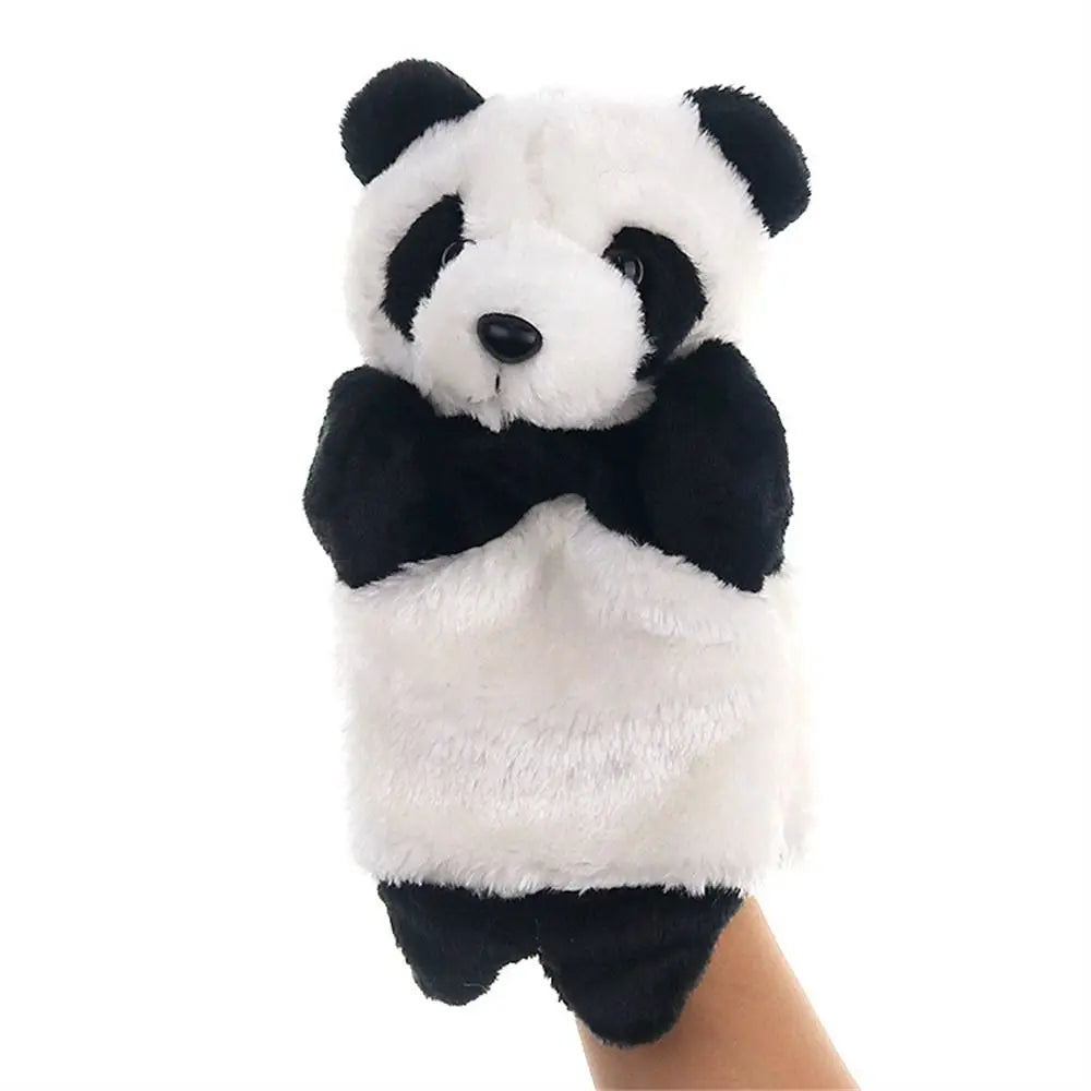 Animal Hand Puppet Cat Dolls Plush Hand Doll Puppets for Telling Story Cartoon Plush Toys - Slobuy