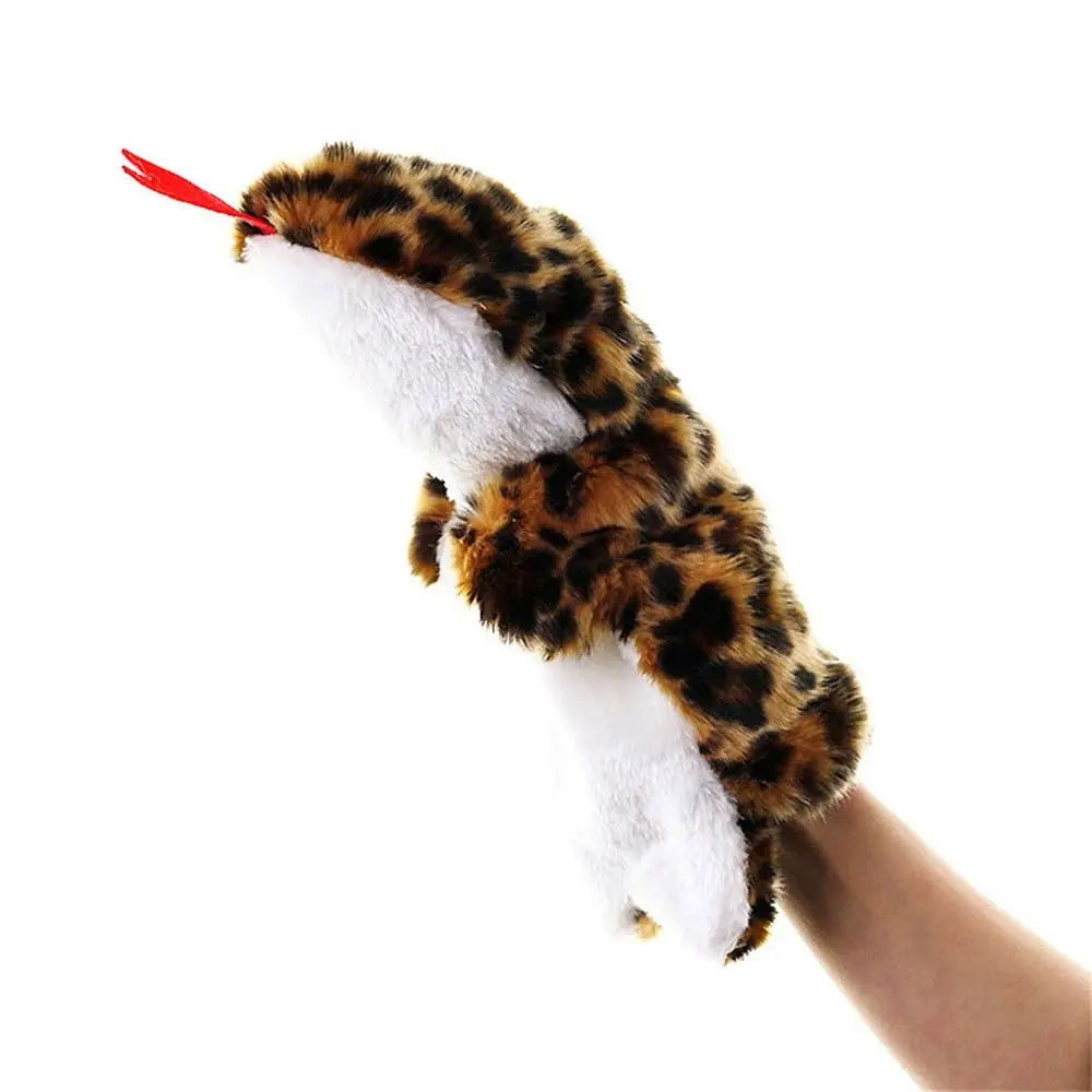 Animal Hand Puppet Cat Dolls Plush Hand Doll Puppets for Telling Story Cartoon Plush Toys - Slobuy