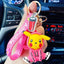 Anime Action Figure Pikachu Psyduck Charmander Snorlax Squirtle Bag Keyring Pendant Birthday Gifts Anime llaveros Keychain - Slobuy