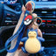 Anime Action Figure Pikachu Psyduck Charmander Snorlax Squirtle Bag Keyring Pendant Birthday Gifts Anime llaveros Keychain - Slobuy