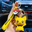 Anime Action Figure Pikachu Psyduck Charmander Snorlax Squirtle Bag Keyring Pendant Birthday Gifts Anime llaveros Keychain - Slobuy