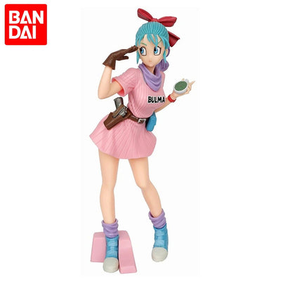 Anime Cartoon Dragon Ball Z 25cm Bulma PVC Action Figure Cute Statue Model Figurine Collectible Dolls Toy Gifts - Slobuy