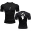 Anime Compression Shirt Men Print Breathable Football Fitness Tight Sportswear Althletic Quick Dry Rash Guard Gym Riding Tops - Slobuy