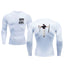 Anime Compression Shirt Men Print Breathable Football Fitness Tight Sportswear Althletic Quick Dry Rash Guard Gym Riding Tops - Slobuy