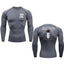 Anime Compression Shirt Men Print Breathable Football Fitness Tight Sportswear Althletic Quick Dry Rash Guard Gym Riding Tops - Slobuy