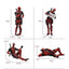 Anime Deadpool 2 Action Figure Sitting lying Posture Model Anime X-Men Mini Doll Decoration Collection Figurine Gifts - Slobuy