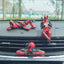 Anime Deadpool 2 Action Figure Sitting lying Posture Model Anime X-Men Mini Doll Decoration Collection Figurine Gifts - Slobuy