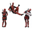 Anime Deadpool 2 Action Figure Sitting lying Posture Model Anime X-Men Mini Doll Decoration Collection Figurine Gifts - Slobuy