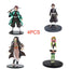 Anime Demon Slayer Figure Kamado Tanjirou Nezuko Action Figures PVC Model Toys Zenitsu Figurine Inosuke Kimetsu No Yaiba Figura - Slobuy