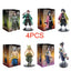 Anime Demon Slayer Figure Kamado Tanjirou Nezuko Action Figures PVC Model Toys Zenitsu Figurine Inosuke Kimetsu No Yaiba Figura - Slobuy
