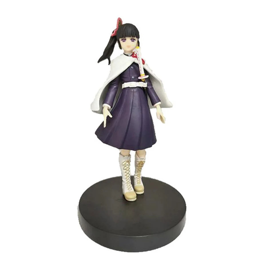 Anime Demon Slayer Figure Kamado Tanjirou Nezuko Action Figures PVC Model Toys Zenitsu Figurine Inosuke Kimetsu No Yaiba Figura - Slobuy
