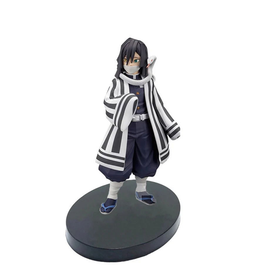 Anime Demon Slayer Figure Kamado Tanjirou Nezuko Action Figures PVC Model Toys Zenitsu Figurine Inosuke Kimetsu No Yaiba Figura - Slobuy