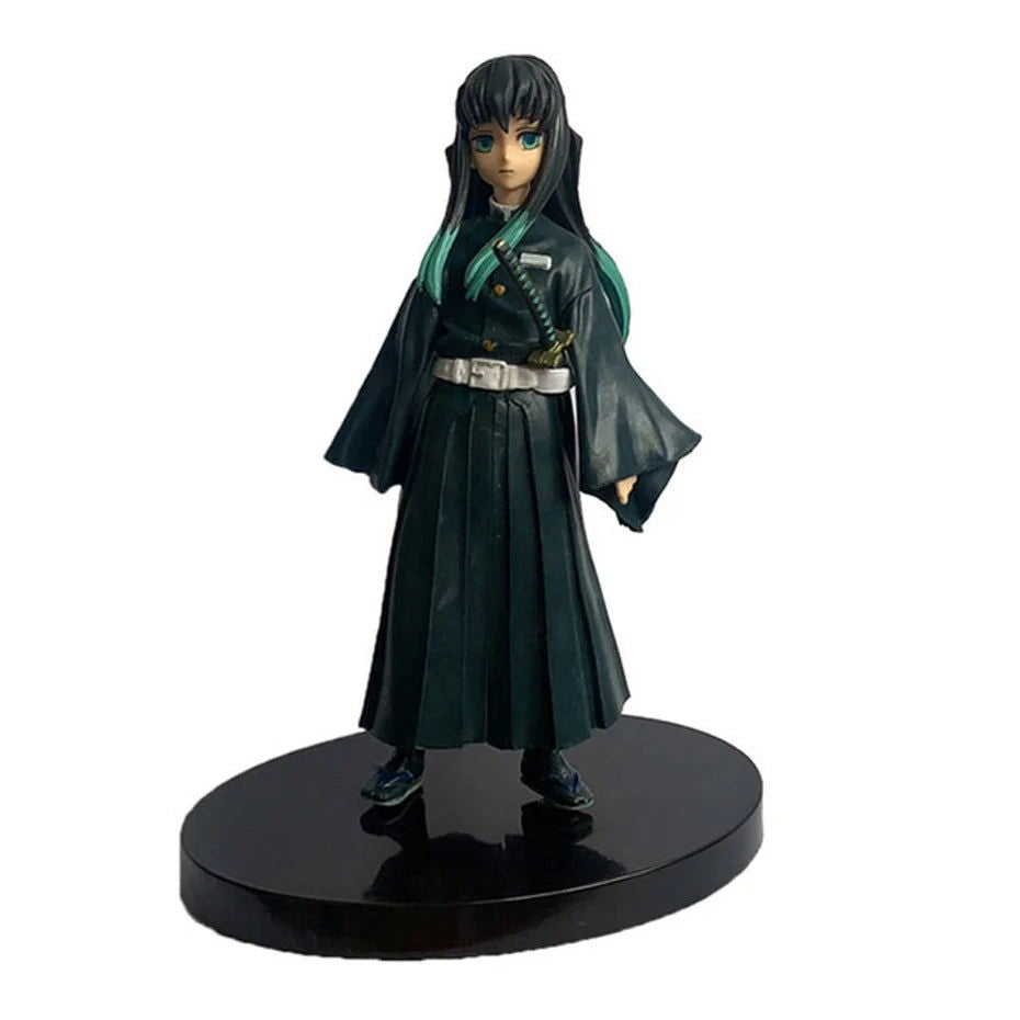 Anime Demon Slayer Figure Kamado Tanjirou Nezuko Action Figures PVC Model Toys Zenitsu Figurine Inosuke Kimetsu No Yaiba Figura - Slobuy