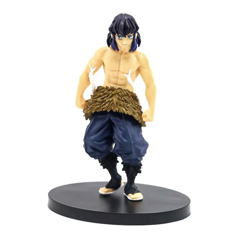 Anime Demon Slayer Figure Kamado Tanjirou Nezuko Action Figures PVC Model Toys Zenitsu Figurine Inosuke Kimetsu No Yaiba Figura - Slobuy