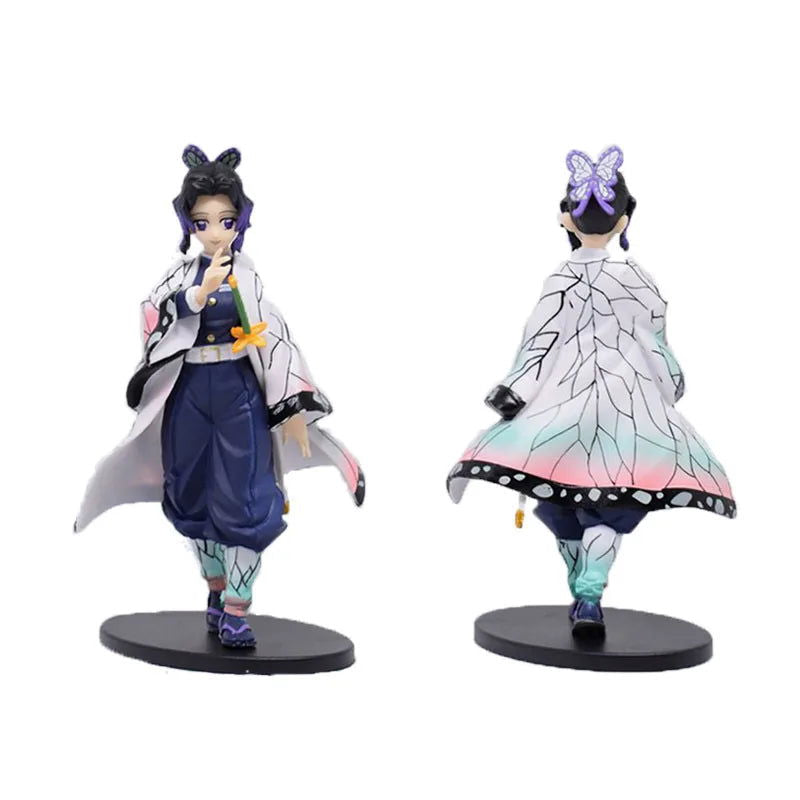 Anime Demon Slayer Figure Kamado Tanjirou Nezuko Action Figures PVC Model Toys Zenitsu Figurine Inosuke Kimetsu No Yaiba Figura - Slobuy