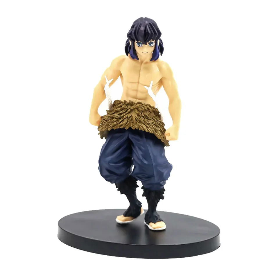 Anime Demon Slayer Kimetsu no Yaiba figure Kamado Tanjirou Action Figure Agatsuma Zenitsu Nezuko Warrior PVC Model Toys - Slobuy