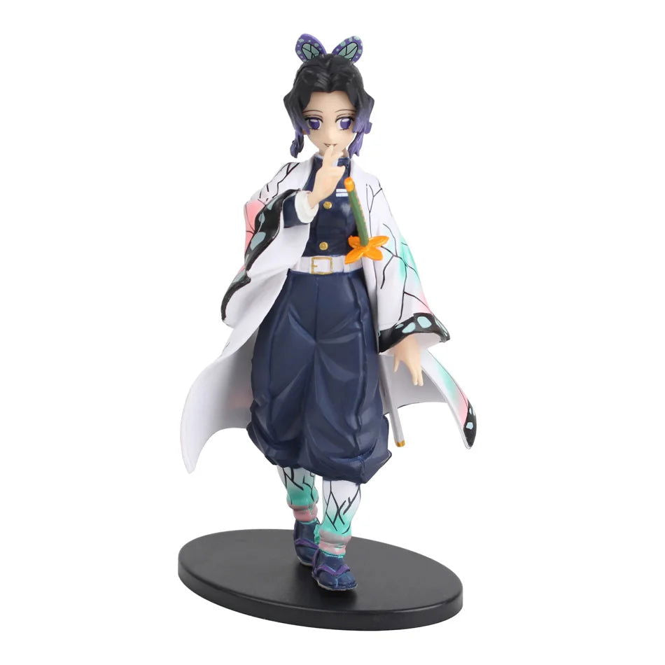 Anime Demon Slayer Kimetsu no Yaiba figure Kamado Tanjirou Action Figure Agatsuma Zenitsu Nezuko Warrior PVC Model Toys - Slobuy