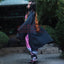 Anime Demon Slayer Nezuko Cosplay Costume Kimono Kimetsu No Yaiba Kamado Nezuko Costume Wig Womens Girls Kimono Uniform Clothes - Slobuy