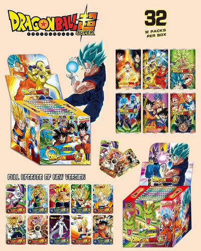 Anime Dragon Ball Cards Son Goku Saiyan Vegeta TCG Rare ShinyTrading Proxy Collection Card for KidsToy Gifts Game Cards - Slobuy