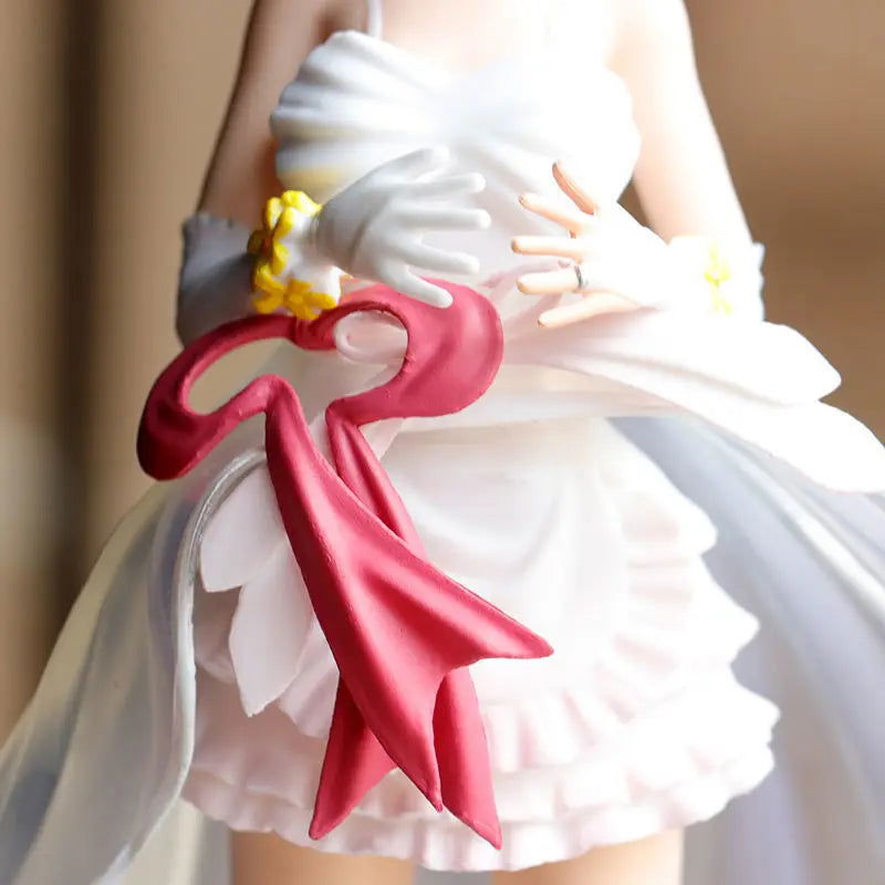 Anime Figure Wedding Dress Hatsune Miku Action Figures Kawaii Swimsuit Vocaloid PVC Collectible Model Toys Girl Gift - Slobuy