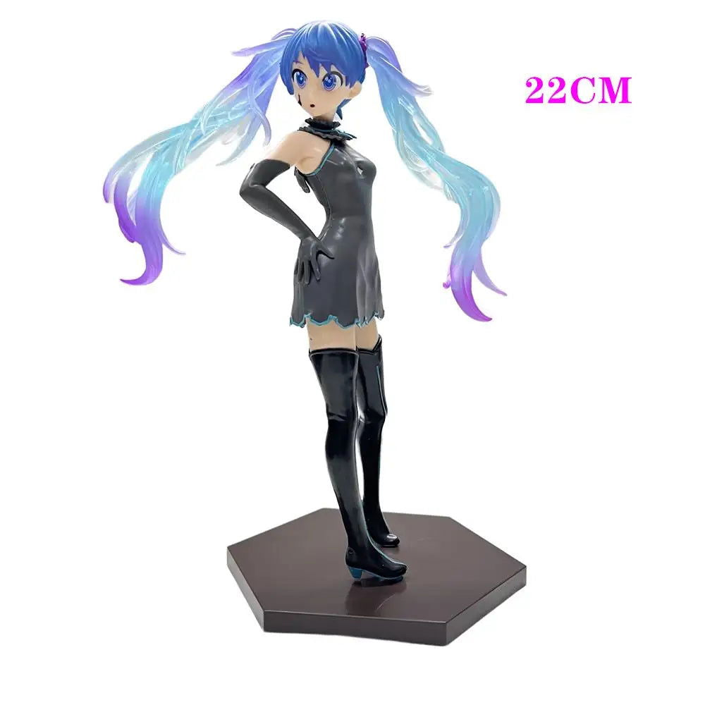 Anime Figure Wedding Dress Hatsune Miku Action Figures Kawaii Swimsuit Vocaloid PVC Collectible Model Toys Girl Gift - Slobuy