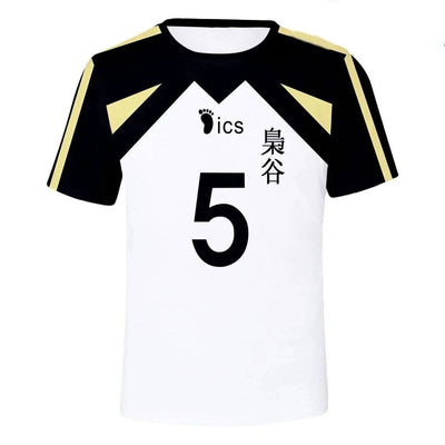 Anime Haikyuu Cosplay Men T-Shirt Karasuno High School Hinata Shoyo Kageyama Tobio Volleyball Uniform Funny Tshirts Boy Clothing - Slobuy