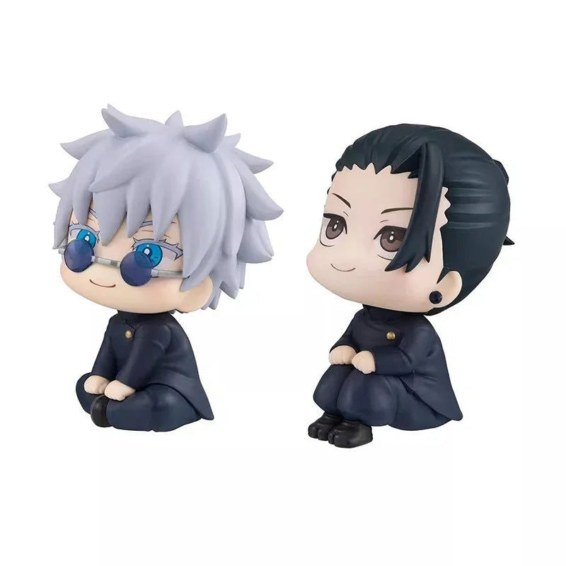 Anime Jujutsu Kaisen Figurine Satoru Gojo Geto Suguru Action Figures 10cm PVC Model Collection Toys Desk Ornament Gifts - Slobuy