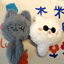 Anime Jujutsu Keychain Geto Suguru and Satoru Gojo Cosplay Plush Doll Pendant Keyrings Accessories Key Chains Fans Gifts - Slobuy