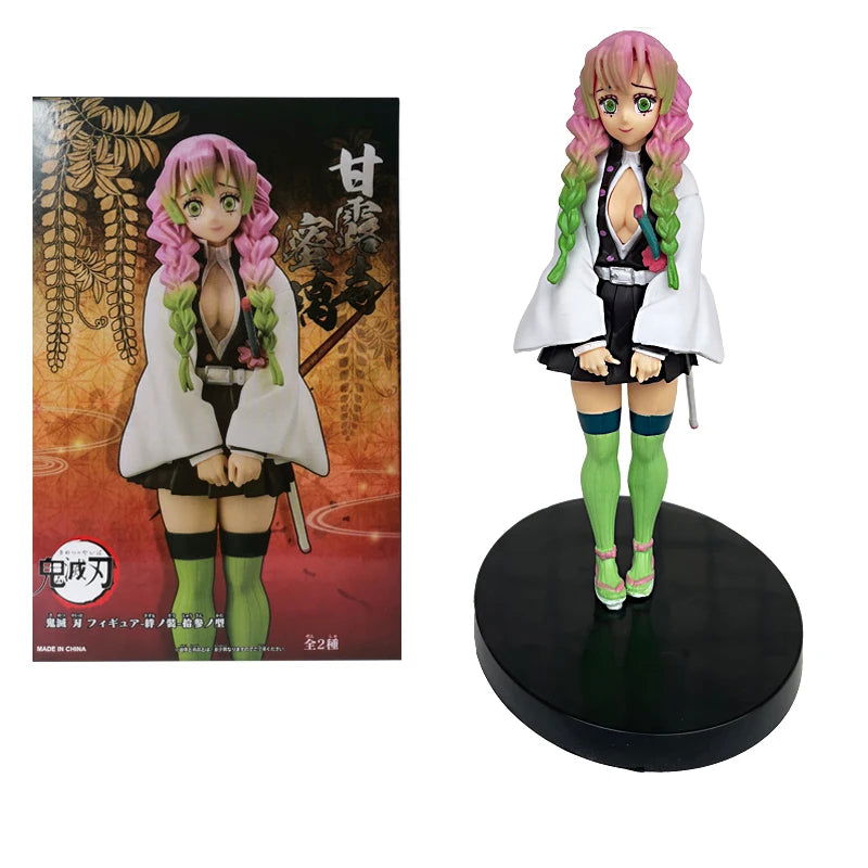 Anime Kamado Tanjirou Nezuko Demon Slayer Figure Action Figures PVC Model Toys Zenitsu Figurine Inosuke Kimetsu No Yaiba Figura - Slobuy