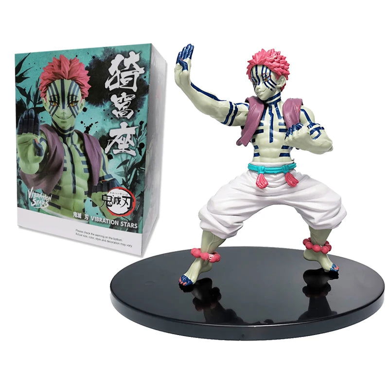 Anime Kamado Tanjirou Nezuko Demon Slayer Figure Action Figures PVC Model Toys Zenitsu Figurine Inosuke Kimetsu No Yaiba Figura - Slobuy