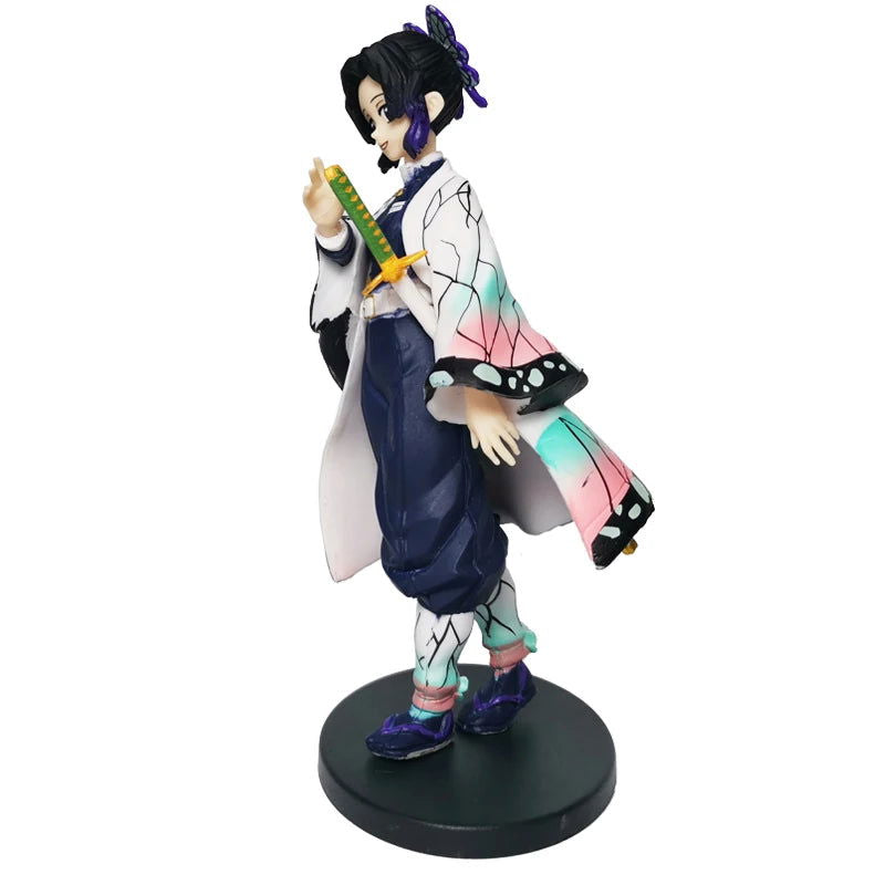 Anime Kamado Tanjirou Nezuko Demon Slayer Figure Action Figures PVC Model Toys Zenitsu Figurine Inosuke Kimetsu No Yaiba Figura - Slobuy