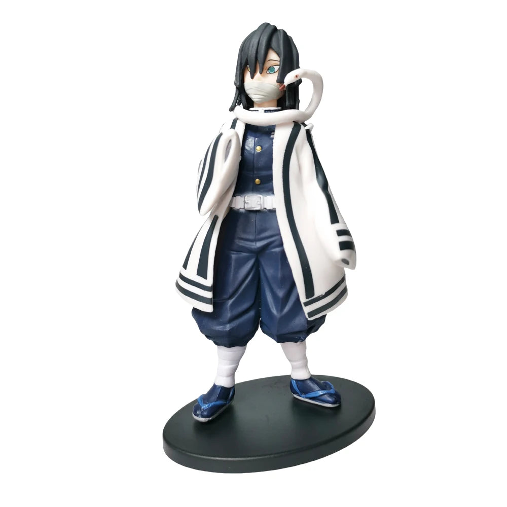 Anime Kamado Tanjirou Nezuko Demon Slayer Figure Action Figures PVC Model Toys Zenitsu Figurine Inosuke Kimetsu No Yaiba Figura - Slobuy