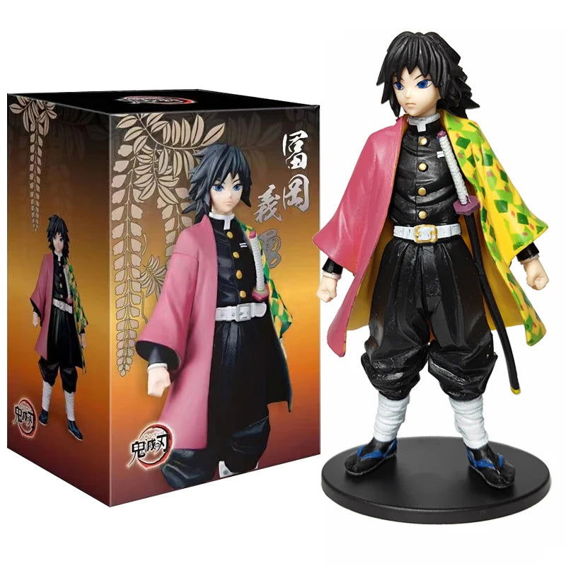 Anime Kamado Tanjirou Nezuko Demon Slayer Figure Action Figures PVC Model Toys Zenitsu Figurine Inosuke Kimetsu No Yaiba Figura - Slobuy