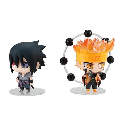 Anime Naruto Action Figure Naruto Sasuke Kakashi Itachi Model Toys Desktop Ornament Decoration Gift Boy Girl - Slobuy