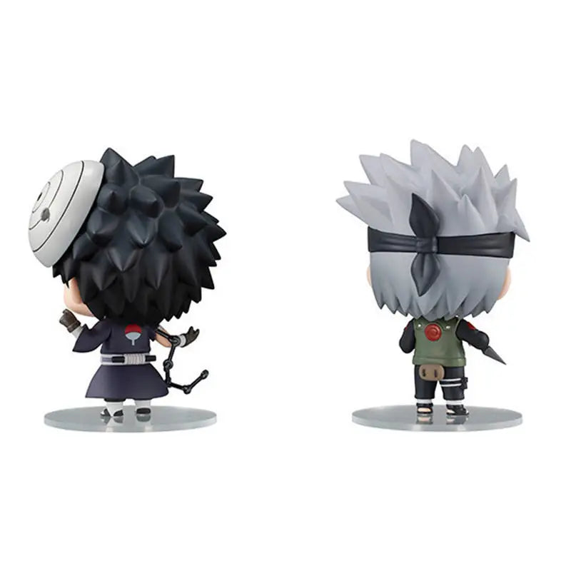 Anime Naruto Action Figure Naruto Sasuke Kakashi Itachi Model Toys Desktop Ornament Decoration Gift Boy Girl - Slobuy