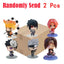 Anime Naruto Action Figure Naruto Sasuke Kakashi Itachi Model Toys Desktop Ornament Decoration Gift Boy Girl - Slobuy