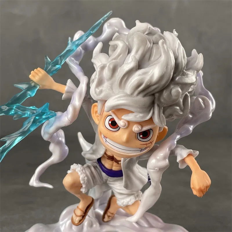 Anime ONE PIECE Figure Toys SD Nika Luffy 5th Gear Awake Figurine 16CM PVC Action Figures Collection Model Ornaments Gifts Toys - Slobuy
