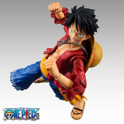 Anime One Piece 18cm BJD Joints Moveable Luffy PVC Action Figure Collection Model Toys - Slobuy