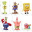 Anime Spongebobs Action Figures Cartoon Mini Dolls Fish Tank Decoration Landscaping Aquarium Accessories Boys Birthday Gifts - Slobuy