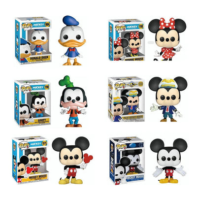 Anime integrated Disney POP figurine  Action Doll Statue Collection Model Doll Toys - Slobuy