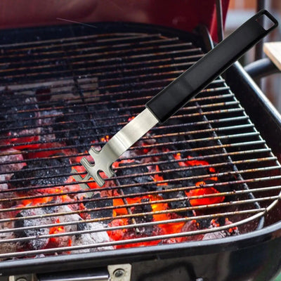 Anti-scald Grill Grate Lifter Long Handle Heat-resistant Cookware Multifunction BBQ Tools for Kitchen Garden Home Grill Outdoor - Slobuy