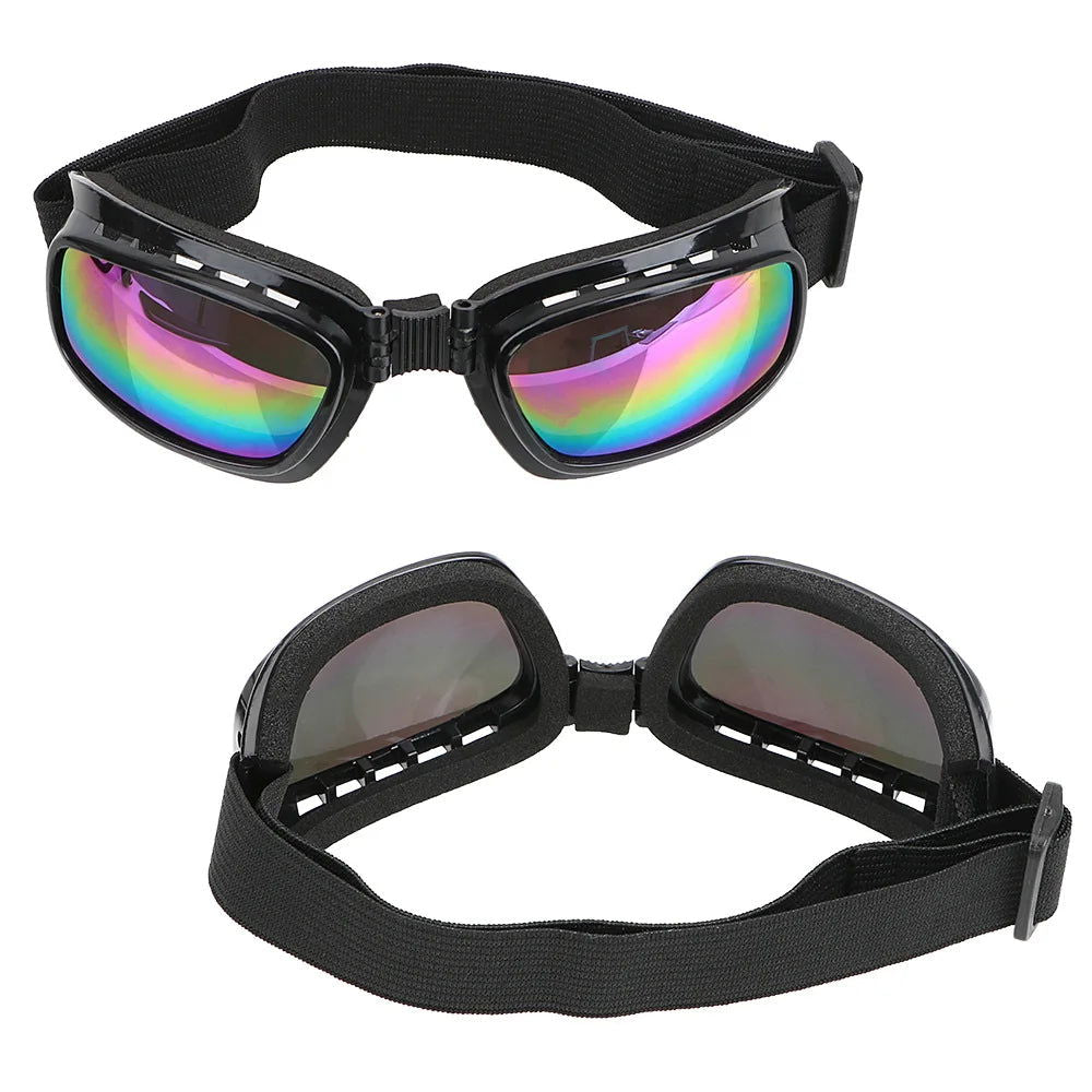 Anti Glare UV Protection Cycling Glasses Sports Ski Goggles Motorcycle Glasses Windproof Dustproof Motocross Sunglasses - Slobuy