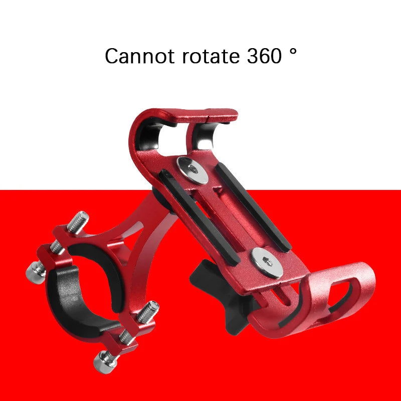 Anti Slip Aluminum Bicycle Stand Mobile Phone Stand Motorcycle Handle Stand Bicycle Accessories Navigation Stand - Slobuy