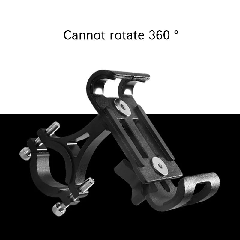 Anti Slip Aluminum Bicycle Stand Mobile Phone Stand Motorcycle Handle Stand Bicycle Accessories Navigation Stand - Slobuy