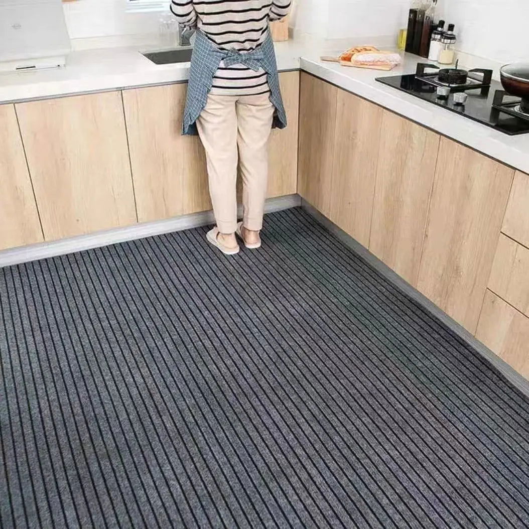 Anti Slip Kitchen Mat Floor Carpet Full Coverage DIY Absorb Oil Kitchen Doormat Long Hallway Runner Rug Entrance Easy To Clean - Slobuy